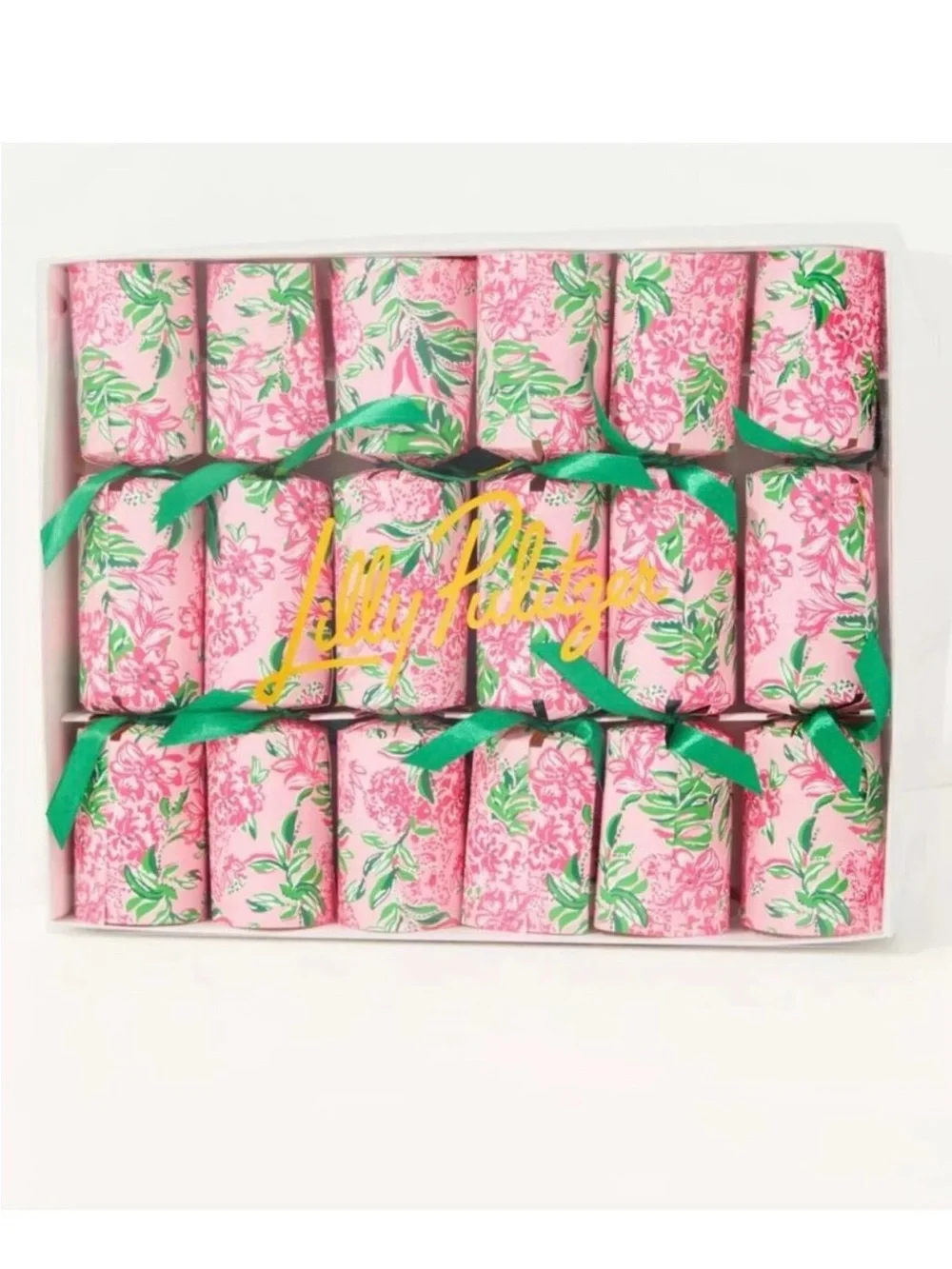 NWT Lilly Pulitzer Party Poppers - Set of 6 Koala La La Conch Shell Pink